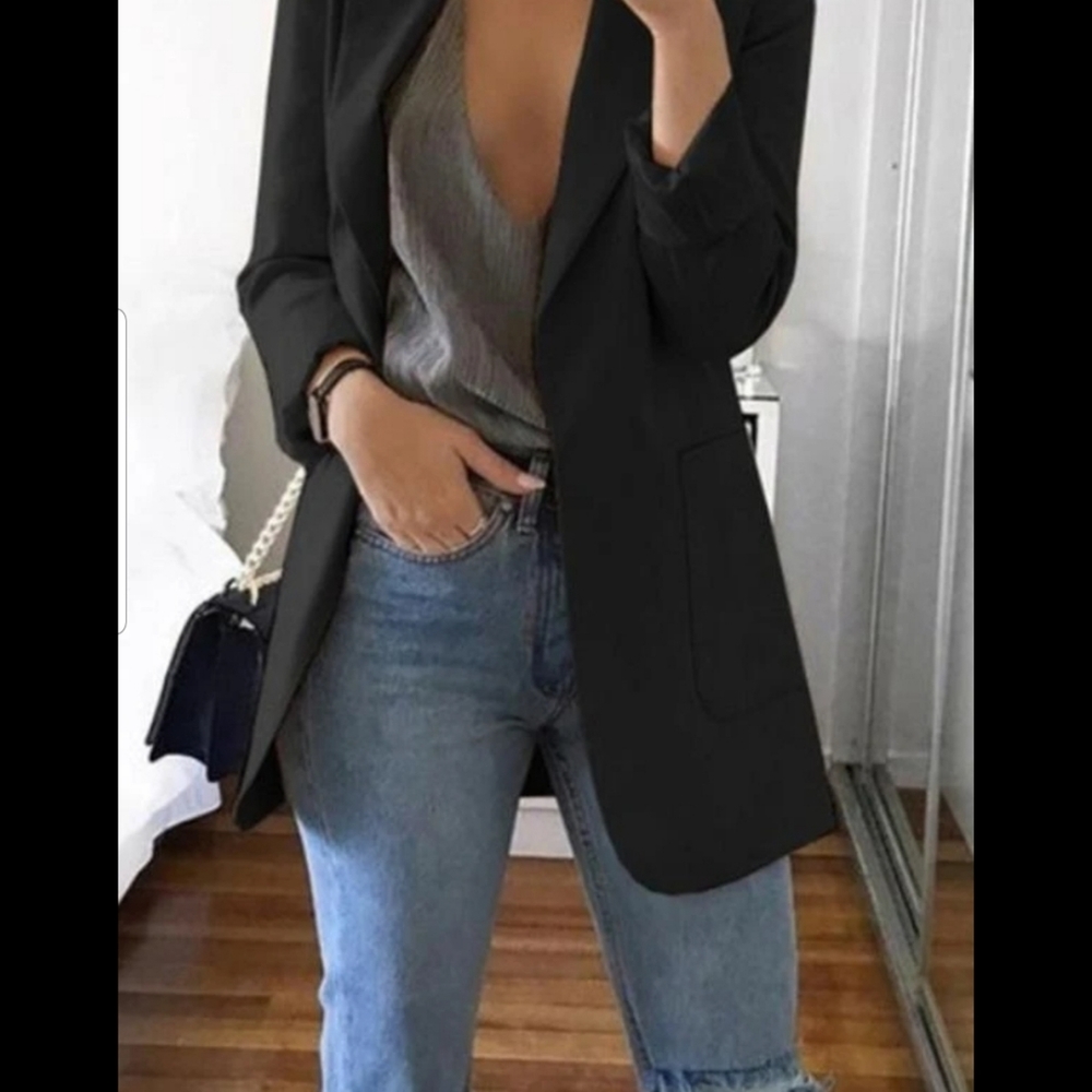 Silver w/Black Lace Satin Cami Size Large